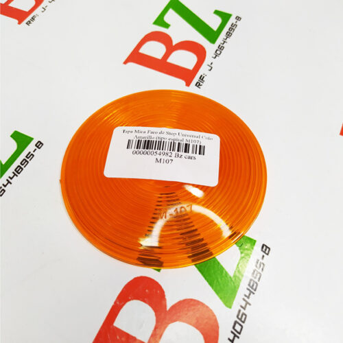 Tapa Mica Faro de Stop Universal Color Amarillo (tipo espiral M107), marca Venefaro