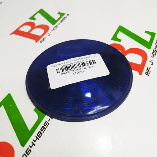 Tapa Mica Faro de Stop Universal Color Azul (tipo espiral M107)