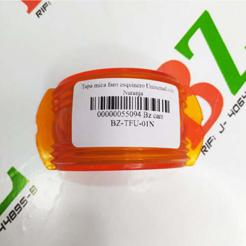 Tapa mica faro esquinero Universal color Naranja
