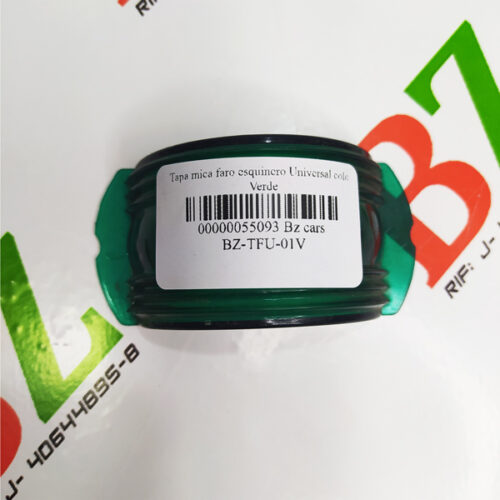 Tapa mica faro esquinero Universal color Verde