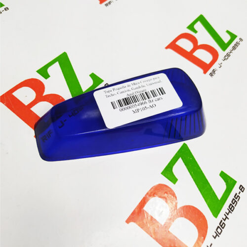 Tapa Pequeña de Mica Cocuyo para Techo, Camion, Gandola, Universal, Azul Oscuro