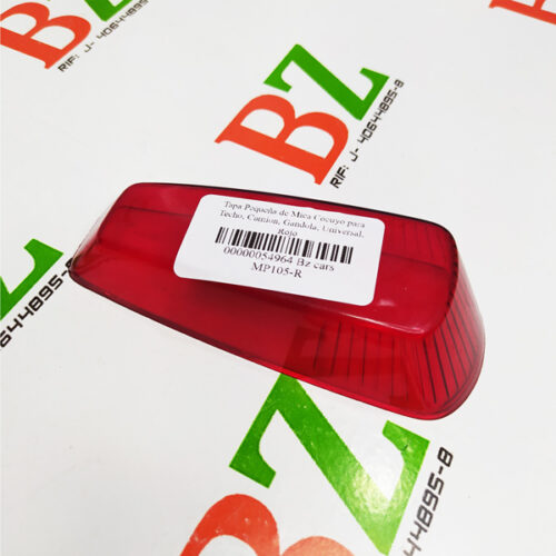 Tapa Pequeña de Mica Cocuyo para Techo, Camion, Gandola, Universal, Rojo