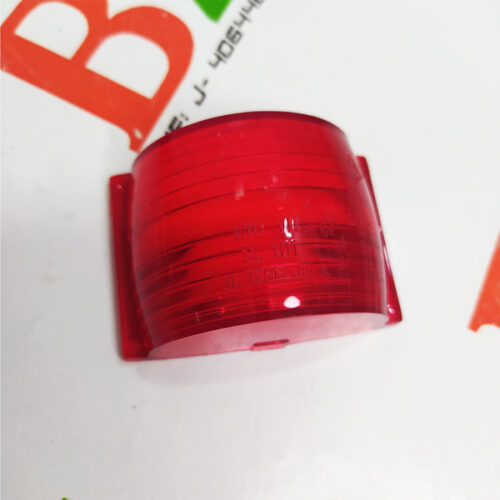 Tapa pequeña mica faro esquinero Universal color Rojo