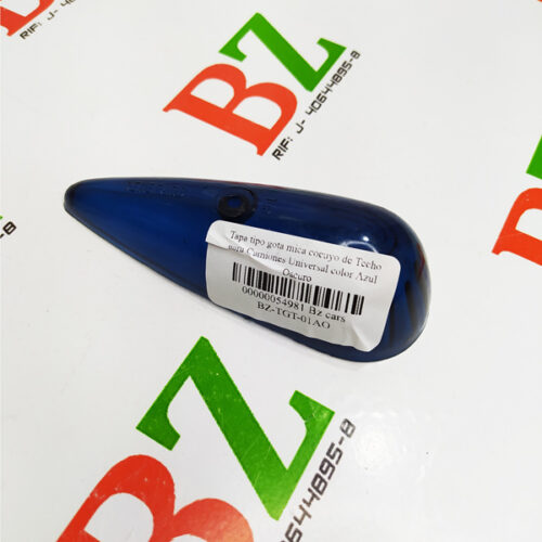 Tapa tipo gota mica cocuyo de Techo para Camiones Universal color Azul Oscuro