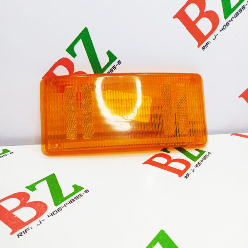 Tapa mica stop carroceria andina para Bus Universal, Color Naranja