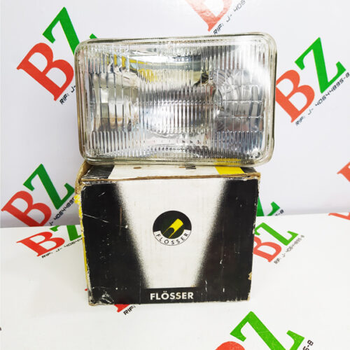 Faro silvin halogen cuadrado (H4651 12V 50W), marca Flosser