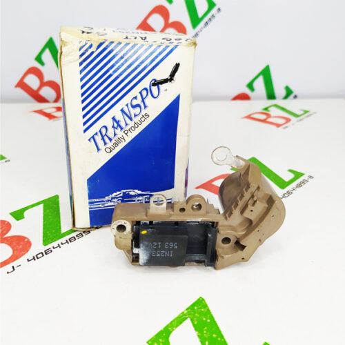 Regulador de alternador 3 pines redondo (IN253 12V), Chevrolet Swift, Steem, motor 1.6, marca Transpo