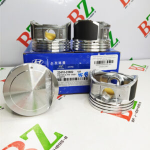 23410 23982 JUEGO DE PISTONES MED 050 A 020 ARO GRUESO HYUNDAI TUCSON ELANTRA MOTOR 2.0 18 MARCA HYUNDAI
