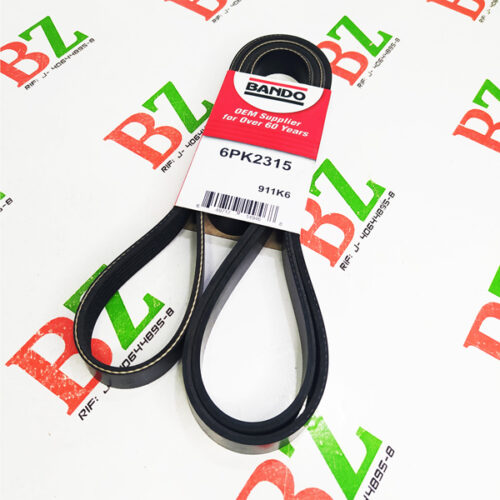 Correa unica o multicanal (6PK2315), Mazda 3, Mazda 6, Ford Ranger, Focus, Chevrolet Luv Dmax, Trailblazer, marca Bando