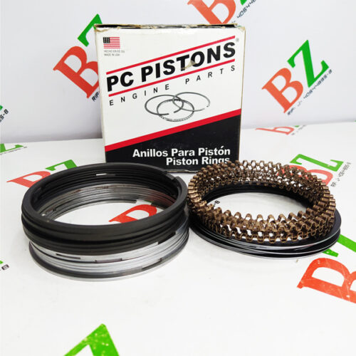 Juego de anillos Med STD, Chevrolet motor 350, marca PC Pistons