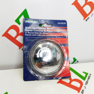 JH3028 ESPEJO CONVEXO DE PUNTO CIEGO REDONDO DE 7.6 CM UNIVERSAL JH3028 MARCA POLYWAY