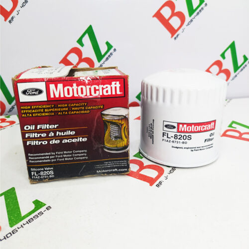 Filtro de aceite (V6, 2V, 3V), Ford Explorer, Triton, Super Duty, Fusion, motor 4.0, 4.6, 5.4, marca Motorcraft