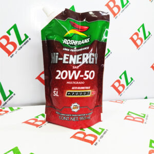 SL 20W 50 ACEITE LUBRICANTE PARA MOTOR A GASOLINA DE 950ML SL 20W 50 MARCA ROSHFRANS HI ENERGY