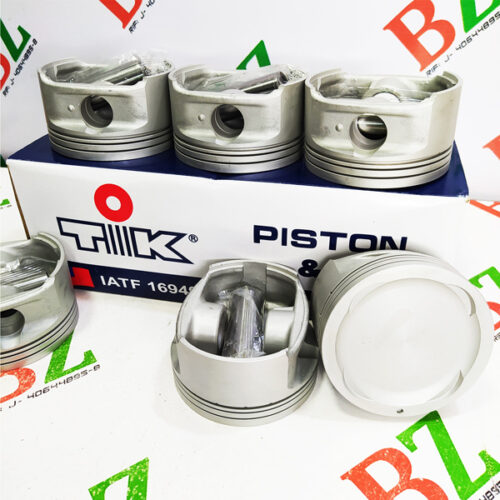 Juego de Pistones fino Med 050 (A 020), Chevrolet Luv Dmax, motor 3.5, marca TIIIK Piston Pin