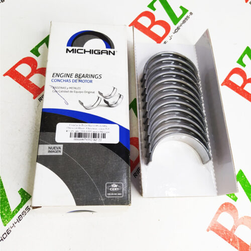 Concha de Biela Med 1.00 (A 040), Chevrolet Blazer, Cheyenne, motor 262, 4.3, 6V, año 1991-1999, marca Michigan