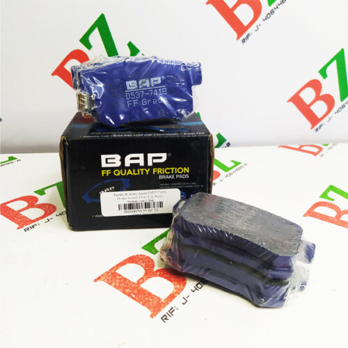 Pastilla de frenos trasera (D537-7418), Honda Accord, Civic, Crv, Acura, Prelude, marca Bap
