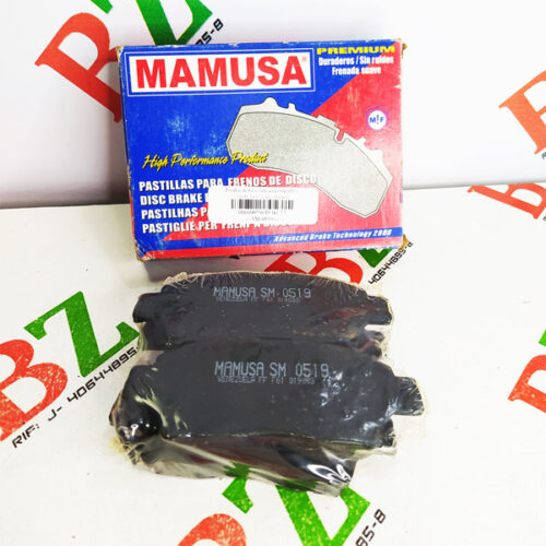 Pastillas de freno delantera (SM-0519), Toyota Yaris, marca Mamusa