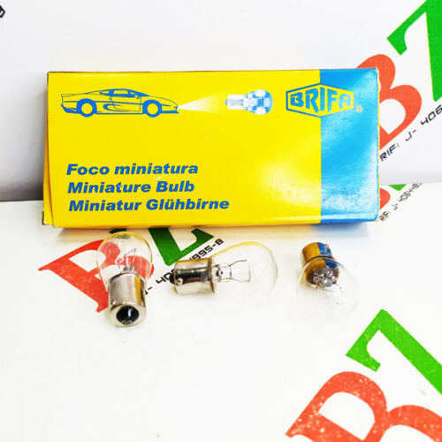 Bombillo 12v 32CP S25, marca Brifa