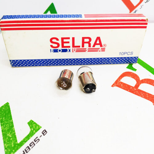 Bombillo 12v 6CP, marca Selra