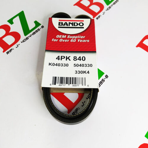 Correa Multicanal (4PK840), Honda, Nissan Sentra, moto 1.8, marca Bando