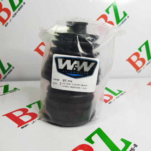 Goma tripoide o gurada polvo lado caja L/C, Chevrolet Aveo, Optra, Toyota Corolla, marca W&W