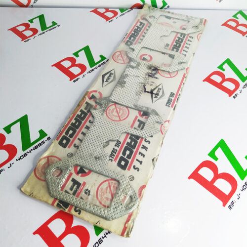 Empacadura multiple escape 8v, Ford F300, F150, motor 5.4, 332, 352, 360, 370, 390, 406, años 1958-1976, marca Fraco