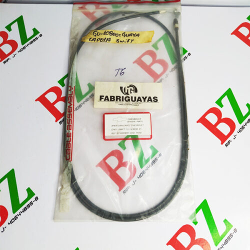 Guaya apertura capot, Chevrolet Swift, motor 1.6, 1.3, marca FG