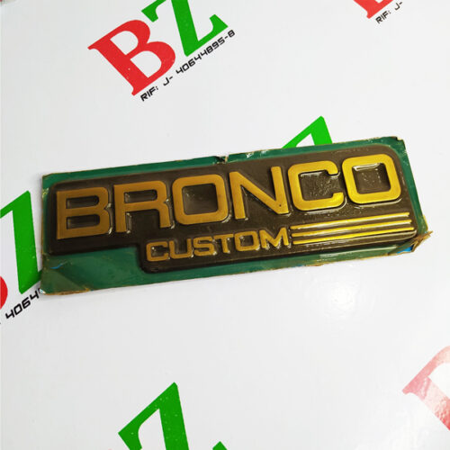 Emblema, Ford Bronco Custom