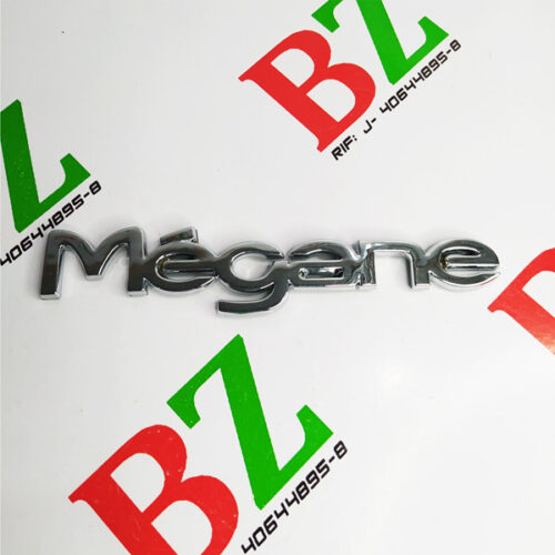 Emblema trasero maleta insignia letras, Renault Megane, marca Mazdel