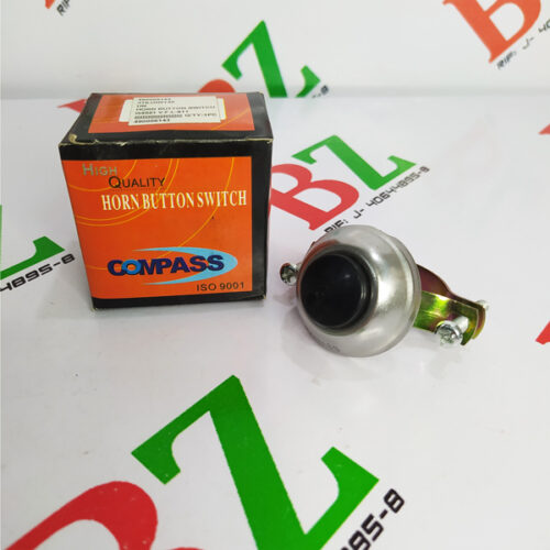 Boton interruptor bocina de coche para Mircobus con abrazadera, Universal, marca Compass