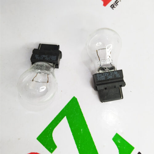 Bombillo 1 contacto 12v 27w tipo muela 3156, marca Sylvania