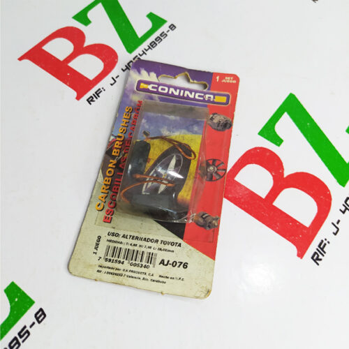 Carbones alternador AJ-076, Toyota, marca Coninca