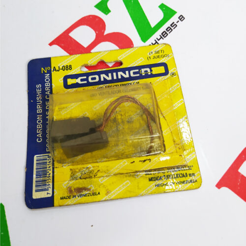 Carbones de electro ventilador AJ-088, Chevrolet Century, Celebrity, Cavalier, marca Coninca