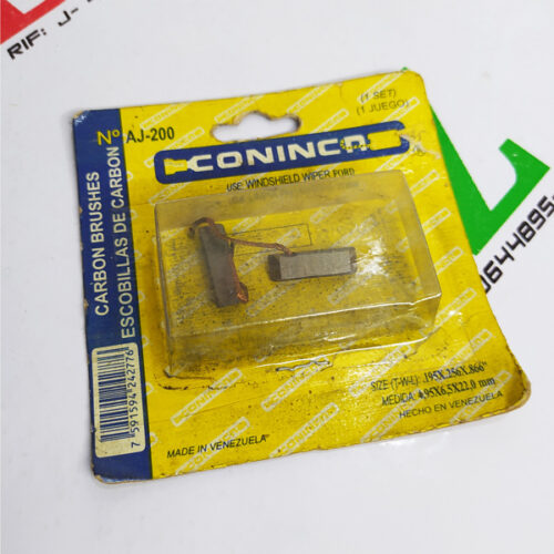 Carbones limpia parabrisas AJ-200, Ford, marca Coninca