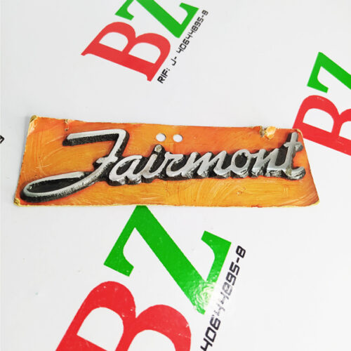 Emblema letra decorativo metalizado, Ford Fairmont, marca Ford
