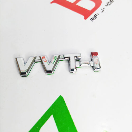 Emblema cromado adhesivo VVTI, Toyota, marca Mazdel