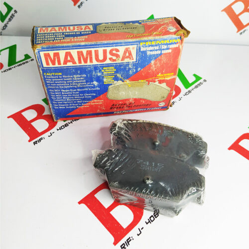 Pastilla de frenos traseras 7415-D329, Mitsubishi Lancer, Signo, Eclipse, Mx, Mf, Galant, año 1991-1998, marca Mamusa